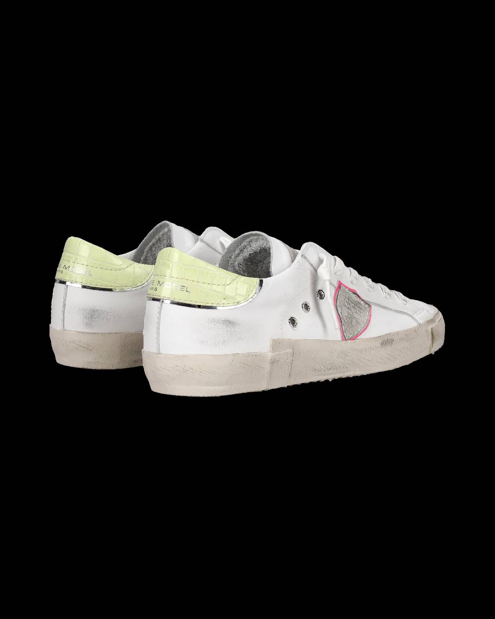 Philippe Model Sneaker bassa PRSX donna - bianco e giallo Outlet