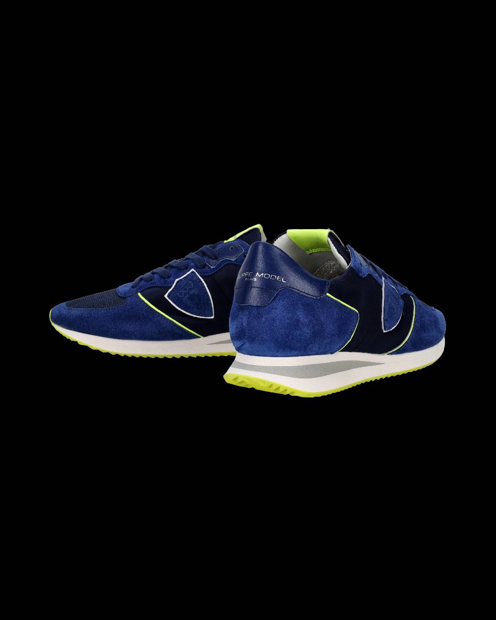 Philippe Model Sneaker bassa Trpx uomo - blu e giallo Nuova
