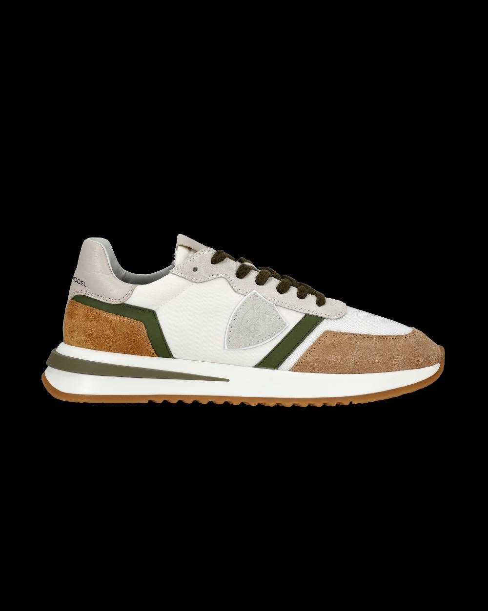Philippe Model Sneakers Tropez 2.1 da Uomo Bianche e Verdi in Tessuto Tecnico Vendita