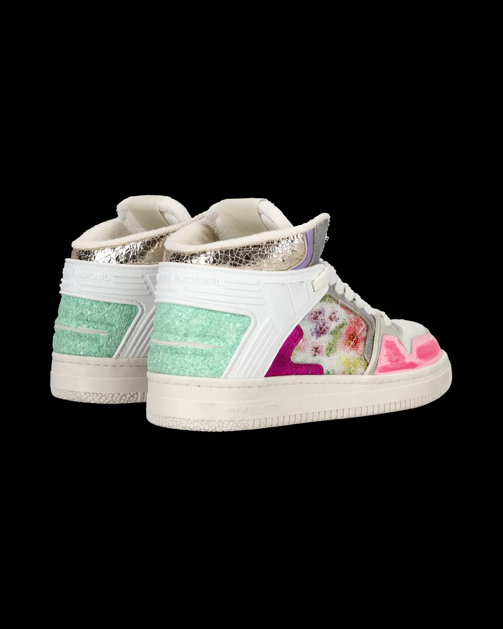 Philippe Model Sneaker mid La Grande donna - bianco e fucsia Qualità Garantita