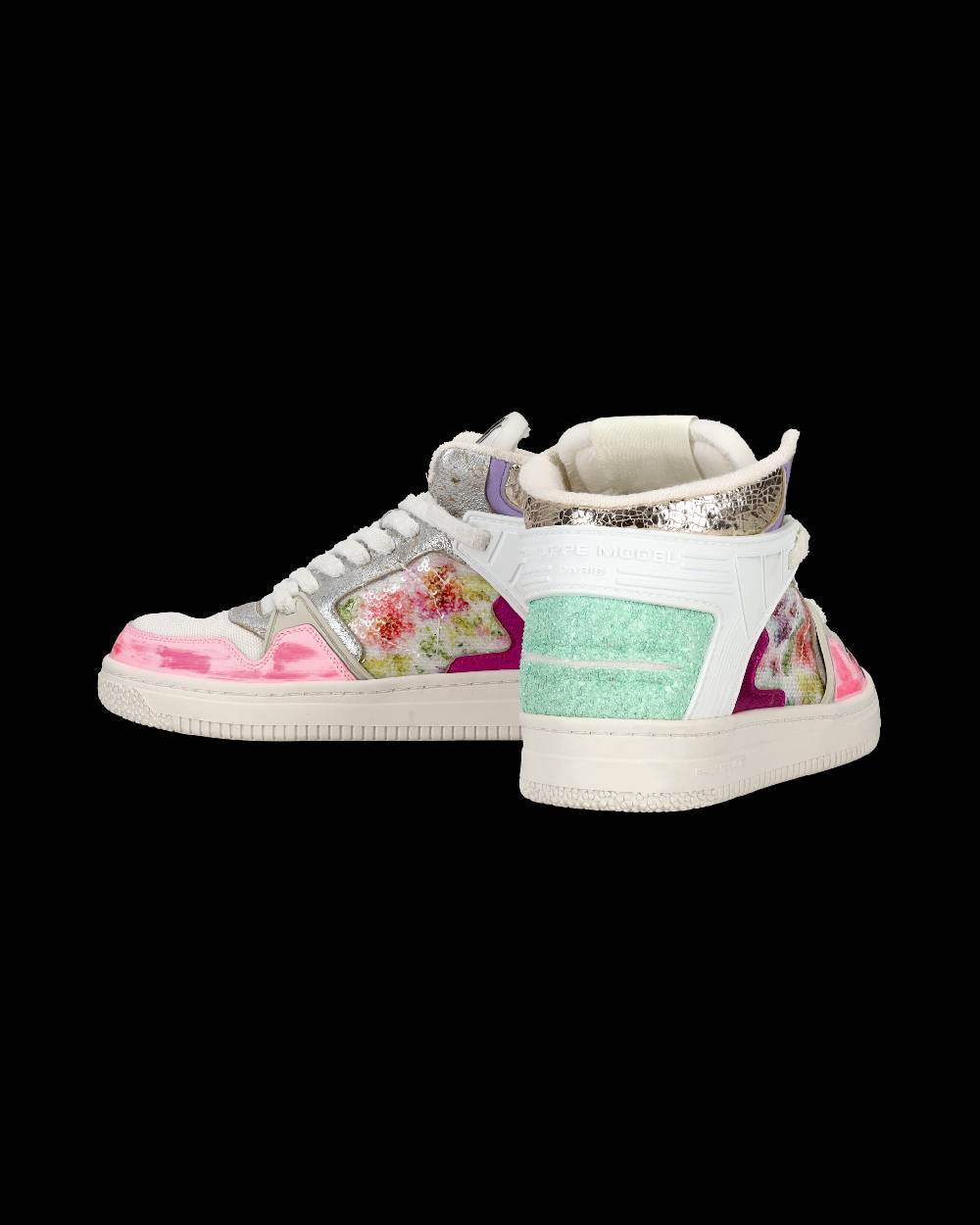 Philippe Model Sneaker mid La Grande donna - bianco e fucsia Qualità Garantita