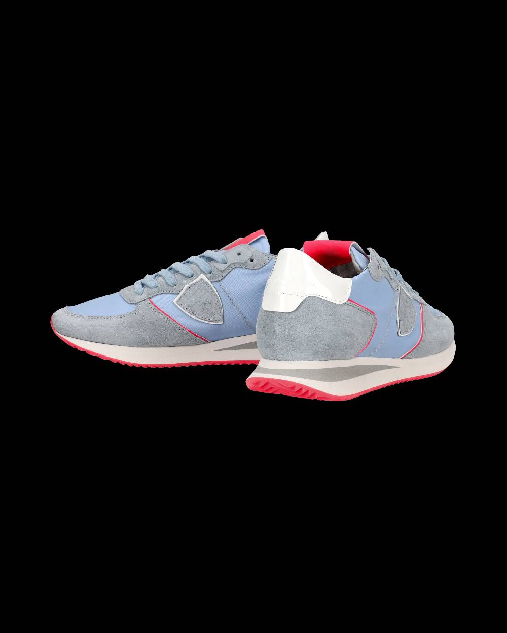 Philippe Model Sneaker bassa Trpx donna - azzurro e fucsia Fino Al -60%