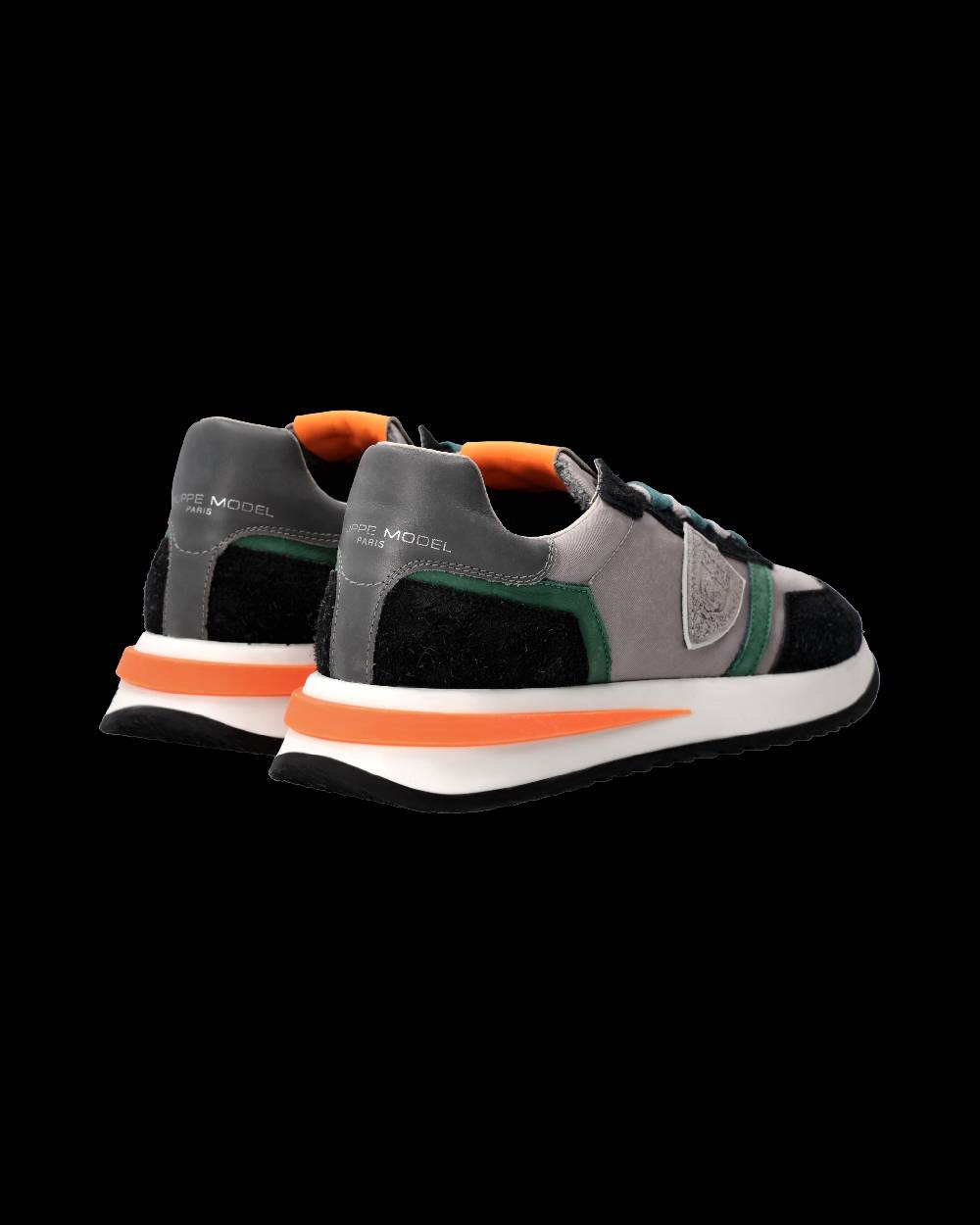 Philippe Model Sneaker Tropez 2.1 Uomo, Grigio e Arancio Offerta