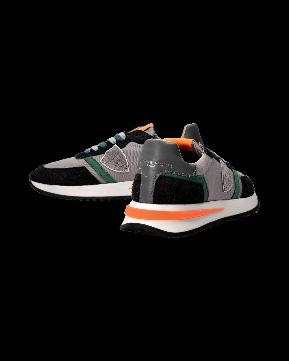 Philippe Model Sneaker Tropez 2.1 Uomo, Grigio e Arancio Offerta