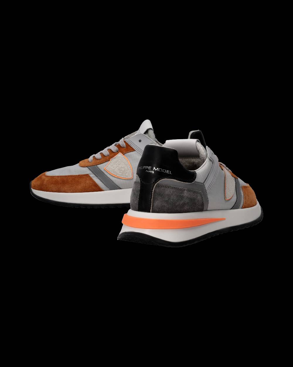 Philippe Model Sneaker Tropez 2.1 Uomo, Grigio e Cognac Outlet