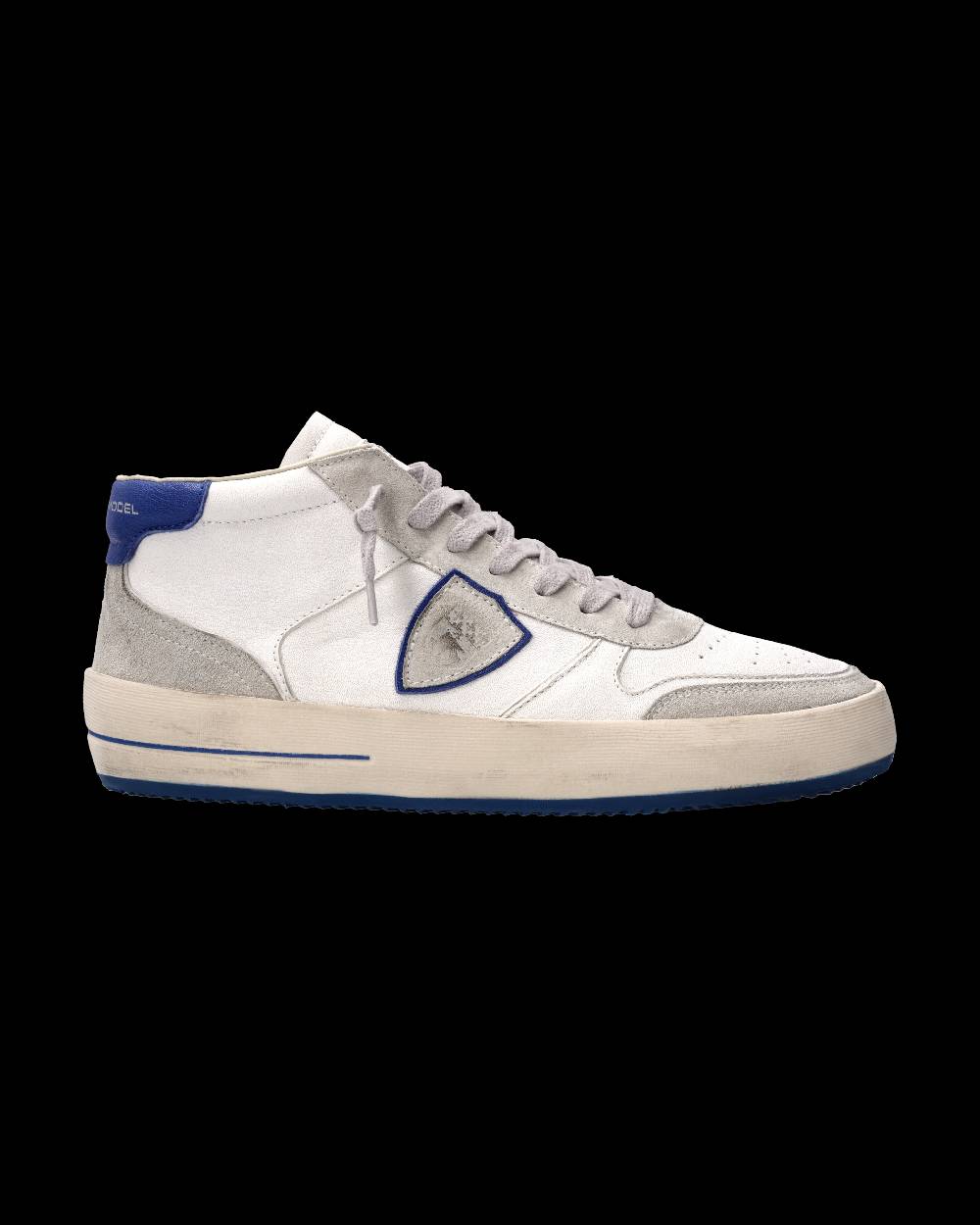 Philippe Model Sneaker Nice Uomo, Bianco e Blu Hotsell