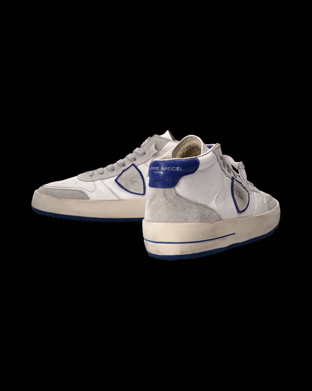 Philippe Model Sneaker Nice Uomo, Bianco e Blu Hotsell