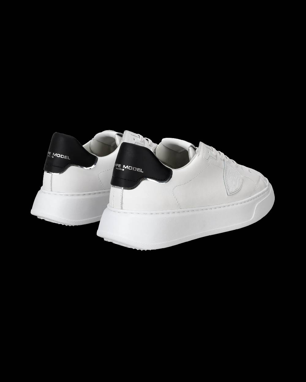 Philippe Model Sneaker bassa Temple uomo - bianco e nero Vendita Calda
