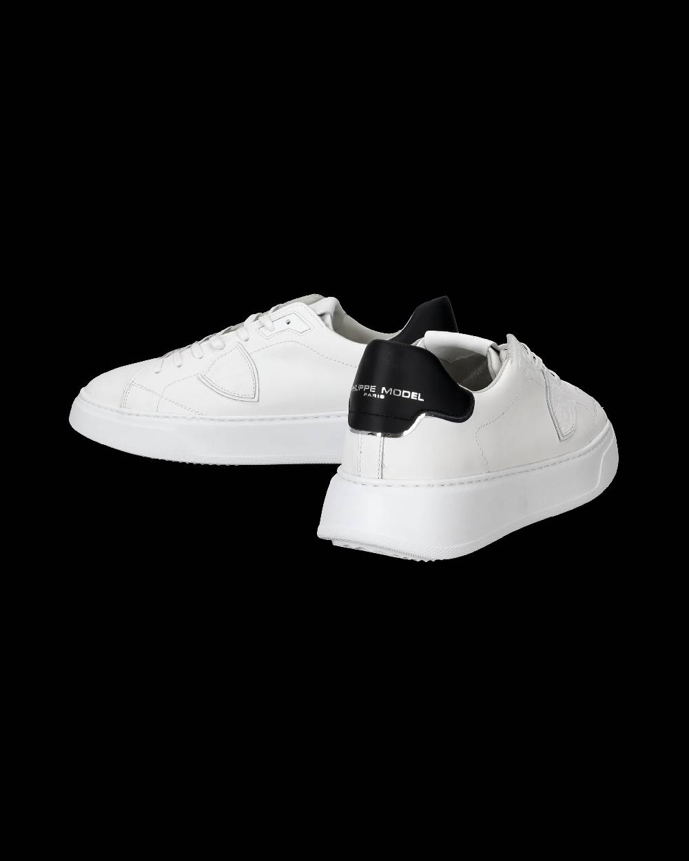 Philippe Model Sneaker bassa Temple uomo - bianco e nero Vendita Calda