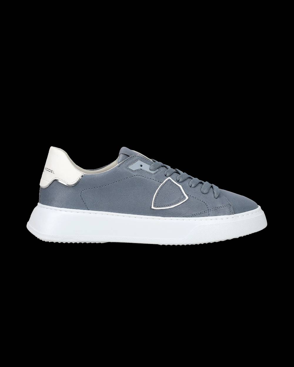 Philippe Model Sneaker casual Temple da uomo in pelle Nabuk - Blu Vendite Flash