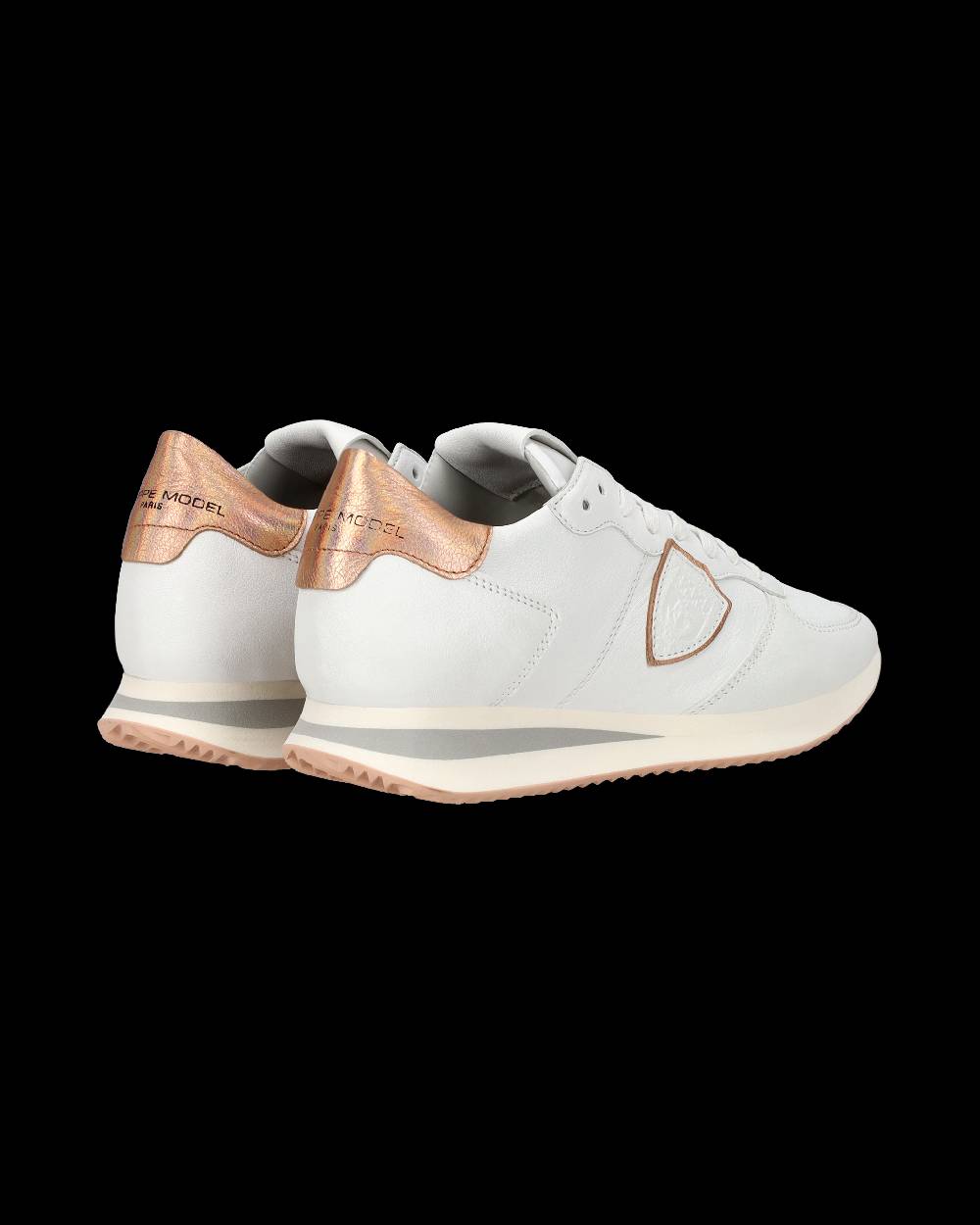 Philippe Model Sneaker casual Trpx da donna in pelle - Bianco In Linea
