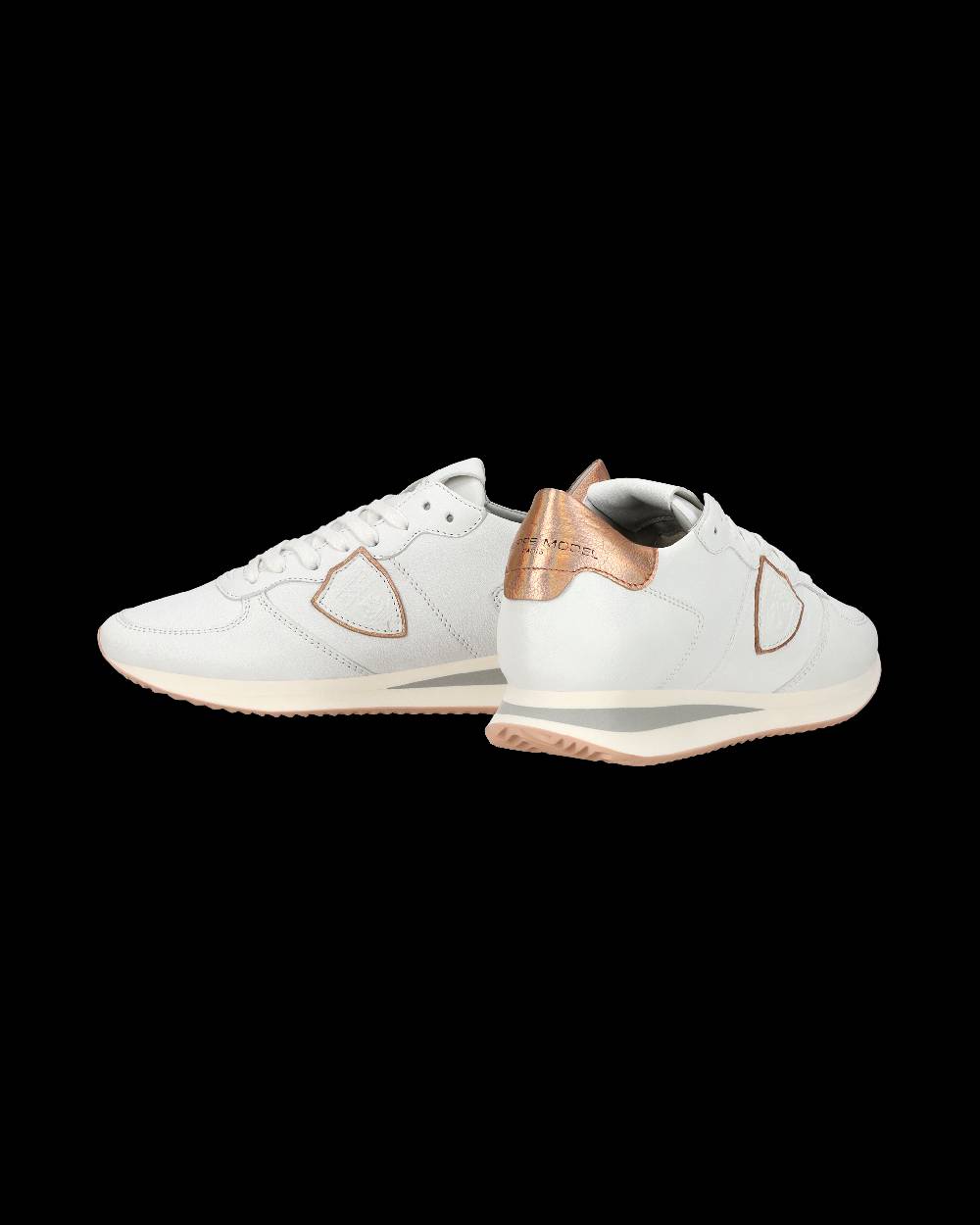 Philippe Model Sneaker casual Trpx da donna in pelle - Bianco In Linea