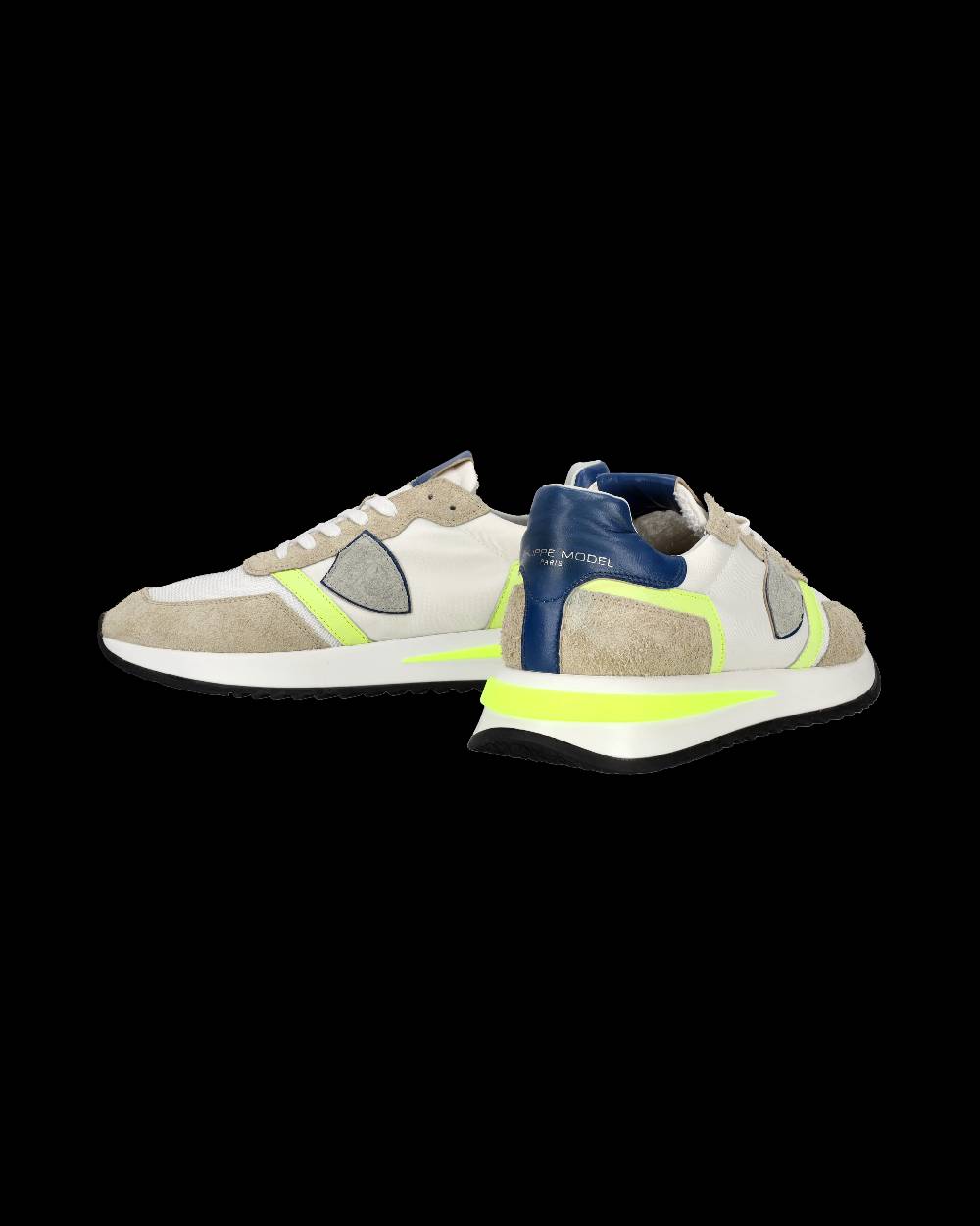 Philippe Model Sneaker bassa Tropez 2.1 uomo - bianco, giallo e blu Nuovo