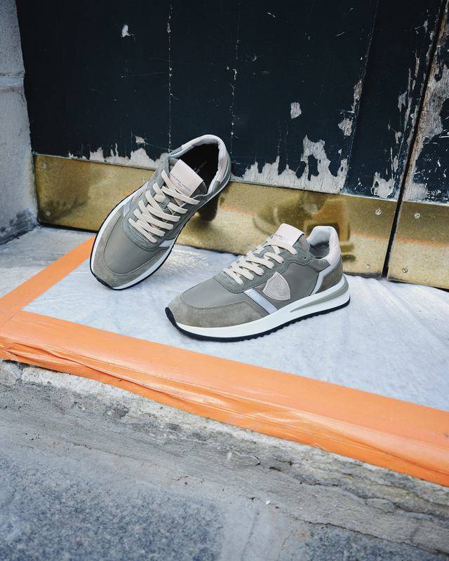 Philippe Model Sneaker basse Tropez 2.1 donna - verde militare e rosa Promozione