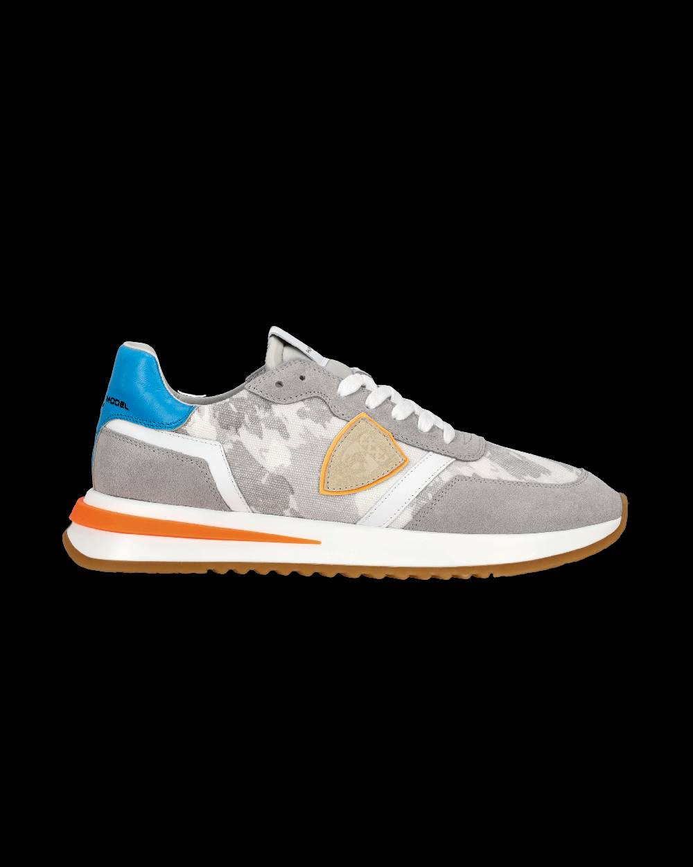 Philippe Model Sneaker bassa Tropez 2.1 uomo - grigio, bianco e arancio Qualità Garantita