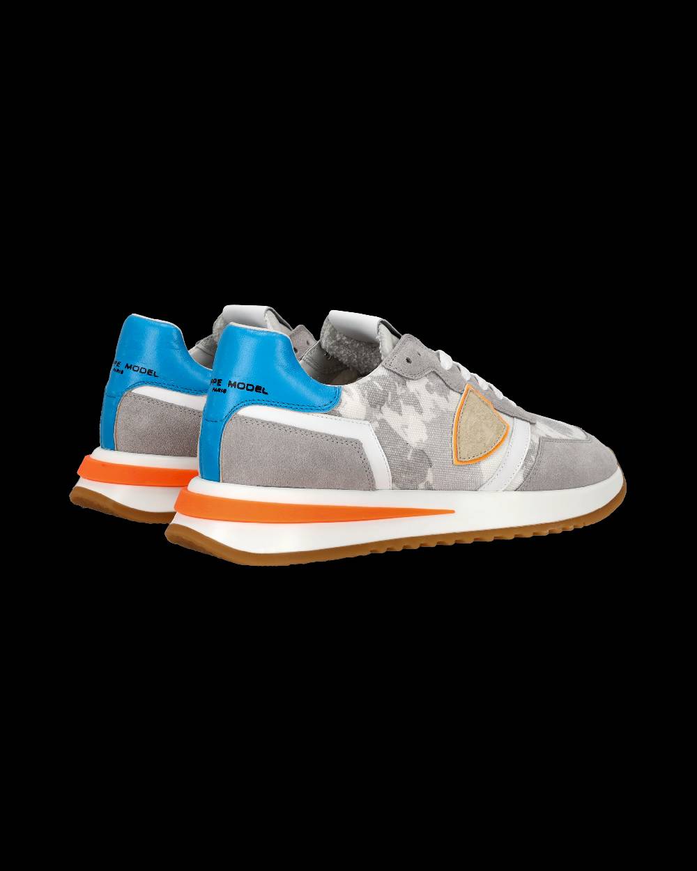 Philippe Model Sneaker bassa Tropez 2.1 uomo - grigio, bianco e arancio Qualità Garantita