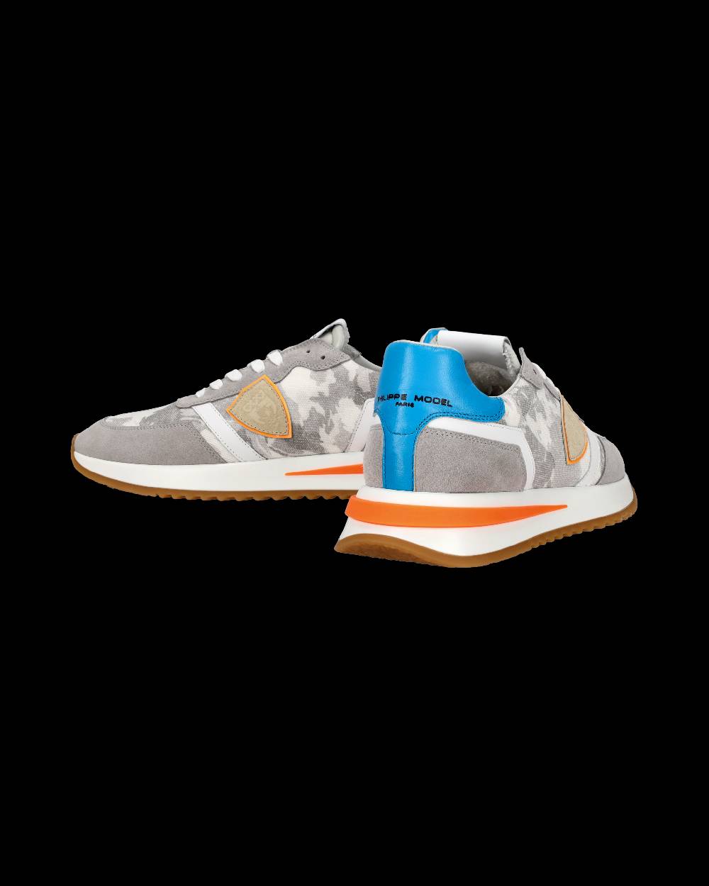 Philippe Model Sneaker bassa Tropez 2.1 uomo - grigio, bianco e arancio Qualità Garantita