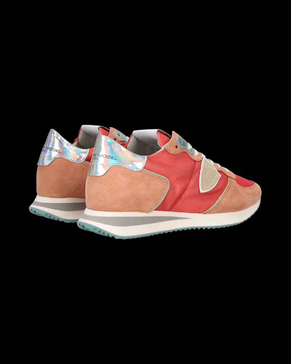 Philippe Model Sneaker running Trpx da donna - Verde turchese pesca Black Friday Prezzi