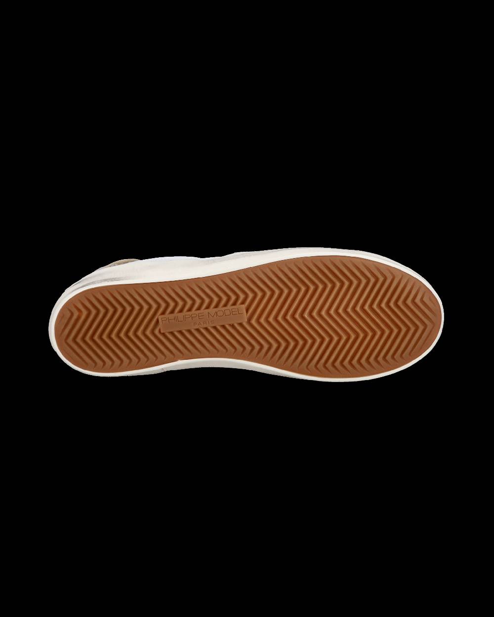 Philippe Model Sneakers basse Paris da Bambino in pelle, Bianco Blu Offerta