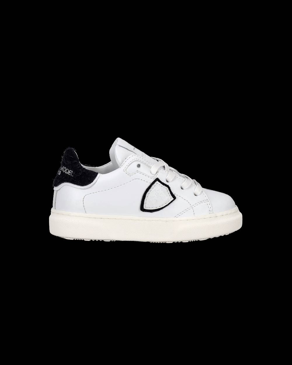 Philippe Model Sneakers da Bambini Temple Bianche e Blu in Pelle Vendita Economica