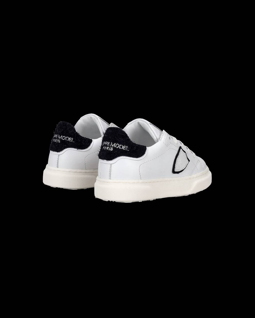 Philippe Model Sneakers da Bambini Temple Bianche e Blu in Pelle Vendita Economica