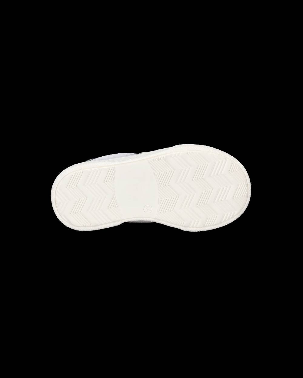 Philippe Model Sneakers Temple basse da Bambini Bianche e Oro in Pelle Nuova