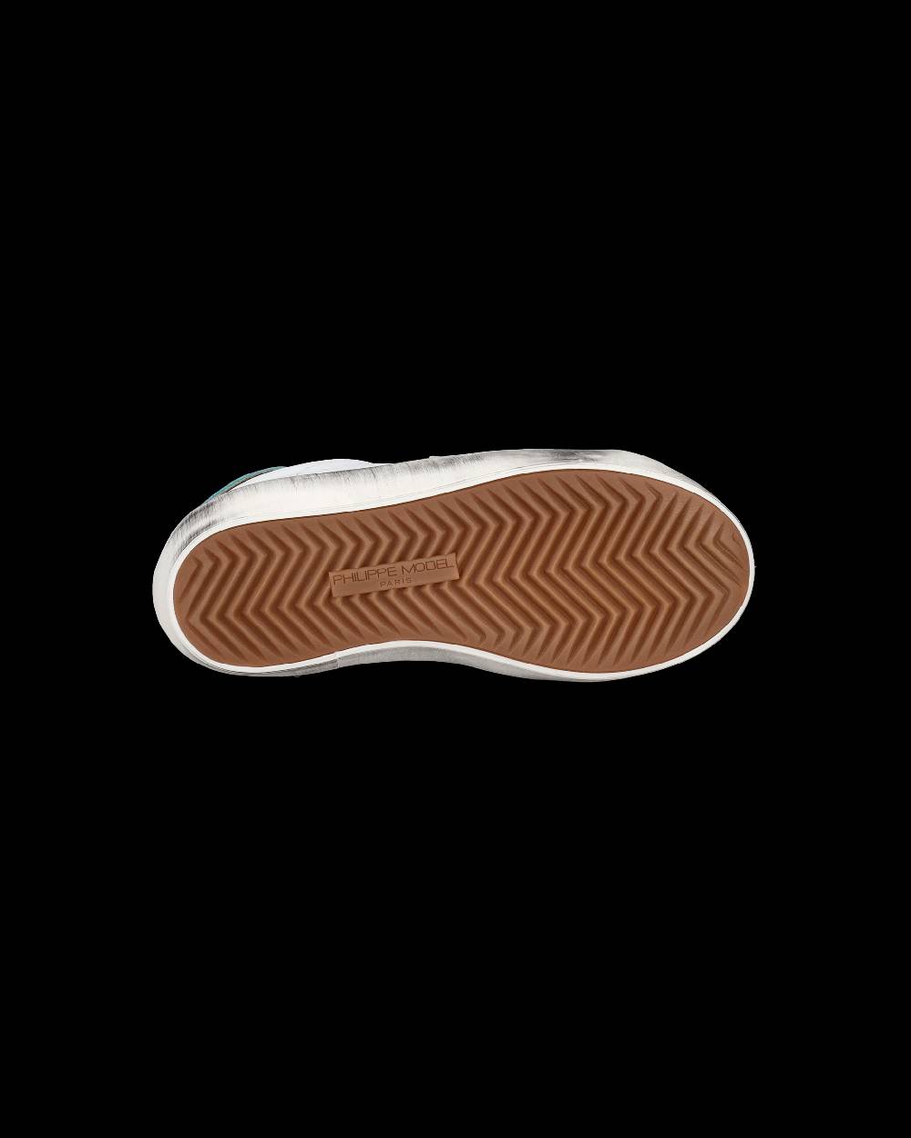 Philippe Model Scarpe da Bambini Prsx Bianche e Gialle in Pelle Nuovo