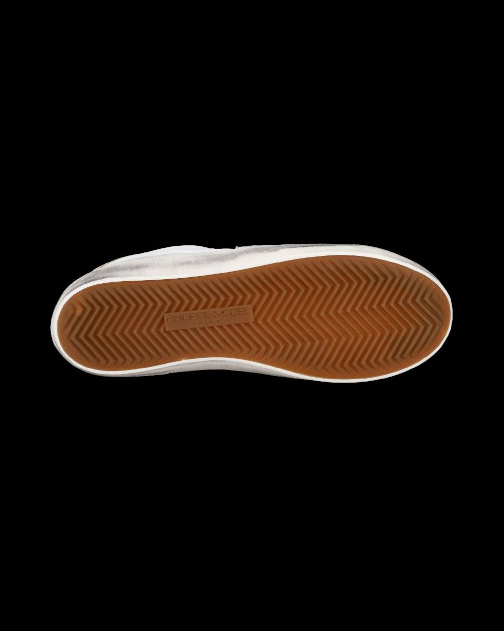 Philippe Model Sneakers Prsx da Ragazzi Bianche e Verdi in Pelle Qualità