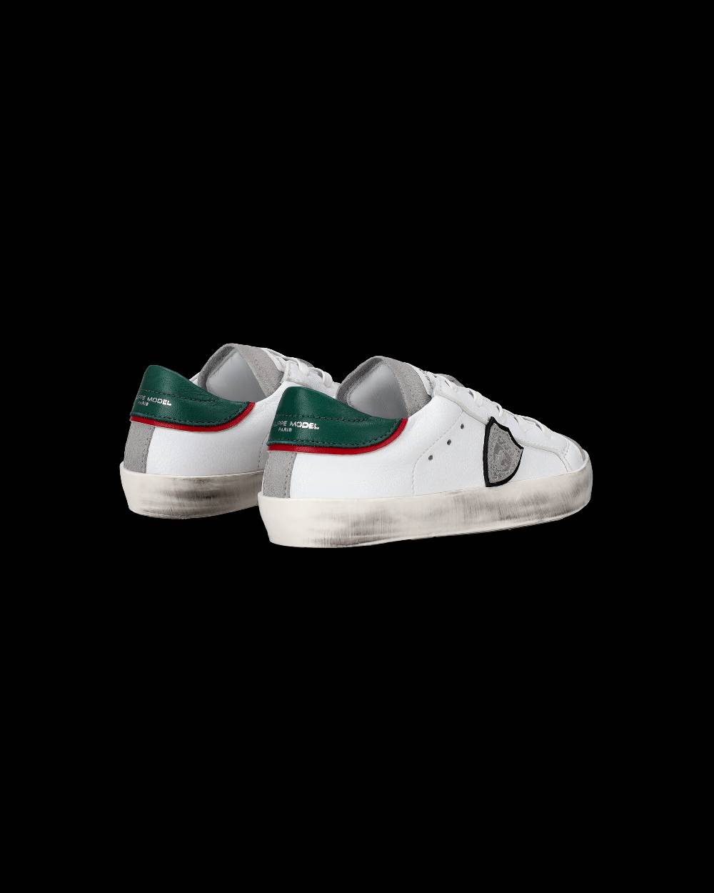 Philippe Model Sneakers da Bambini Prsx Bianche e Verdi in Pelle Promozione