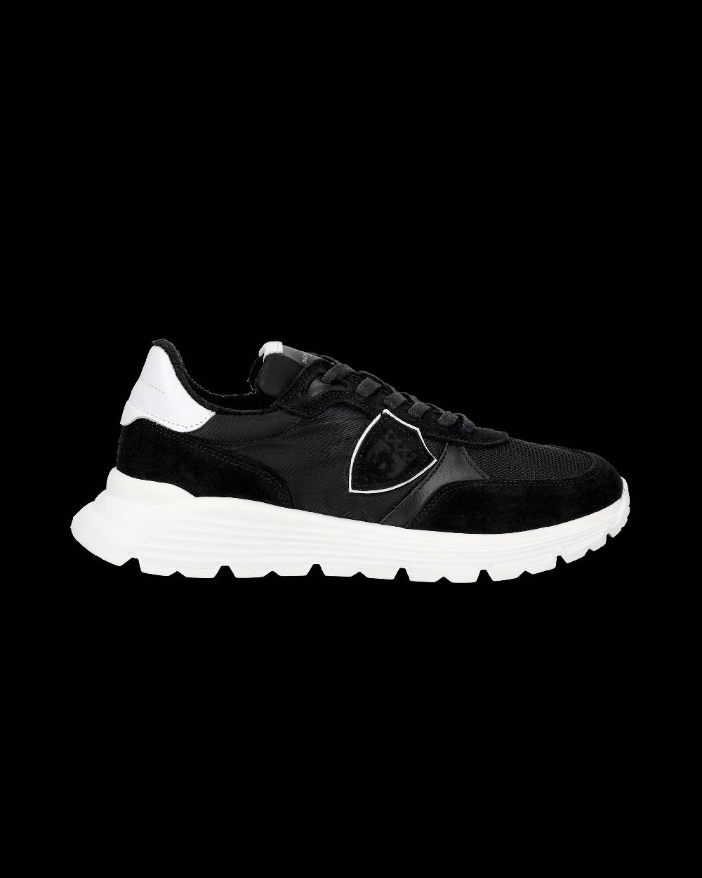 Philippe Model Sneakers Antibes da Ragazzi Nere in Tessuto Tecnico Soddisfazione Garantita
