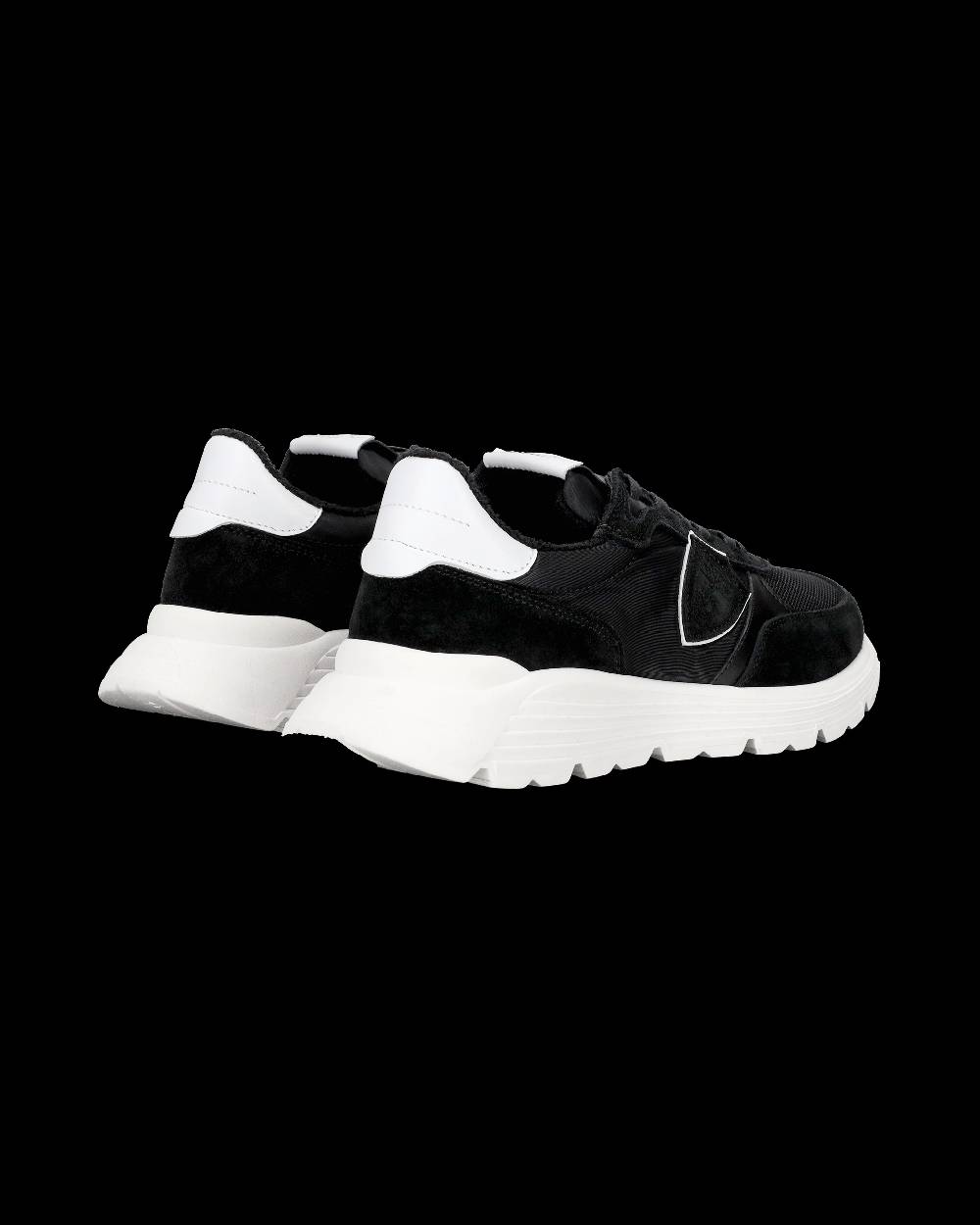Philippe Model Sneakers Antibes da Ragazzi Nere in Tessuto Tecnico Soddisfazione Garantita