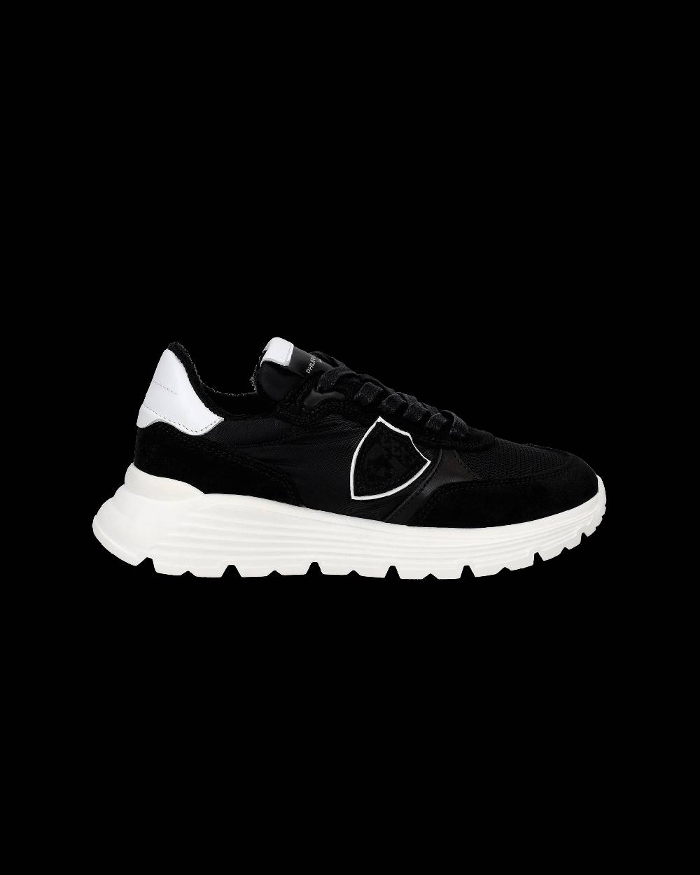 Philippe Model Sneakers Antibes basse da Bambini Nere in Tessuto Tecnico Qualità Garantita