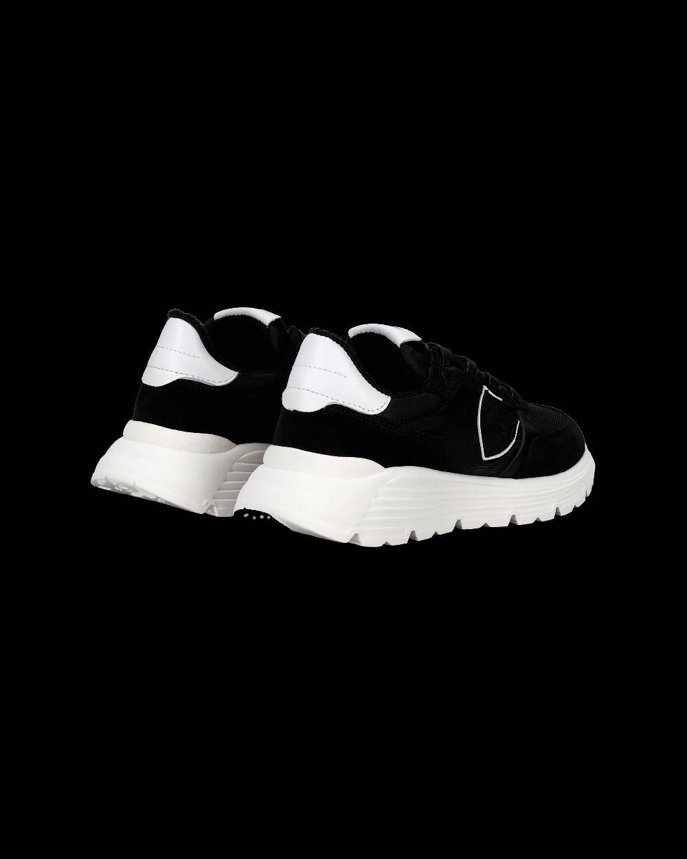 Philippe Model Sneakers Antibes basse da Bambini Nere in Tessuto Tecnico Qualità Garantita