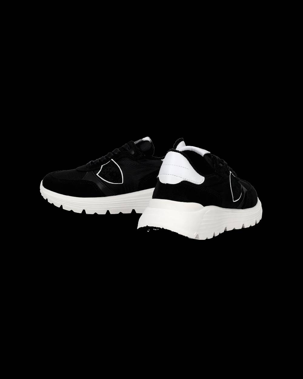 Philippe Model Sneakers Antibes basse da Bambini Nere in Tessuto Tecnico Qualità Garantita