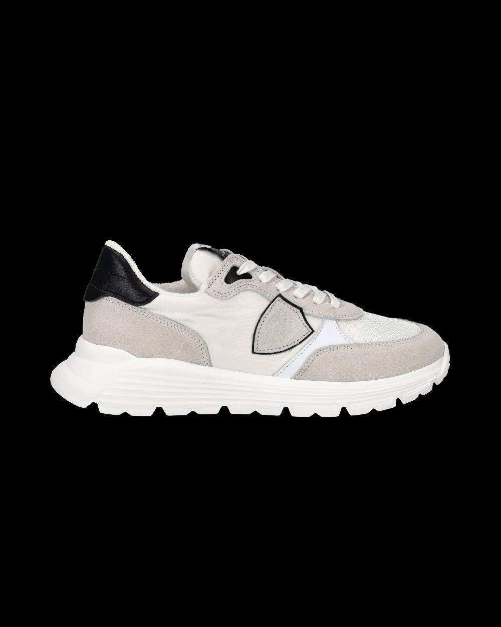 Philippe Model Sneakers Antibes da Bambini Bianche in Tessuto Tecnico Consegna Veloce