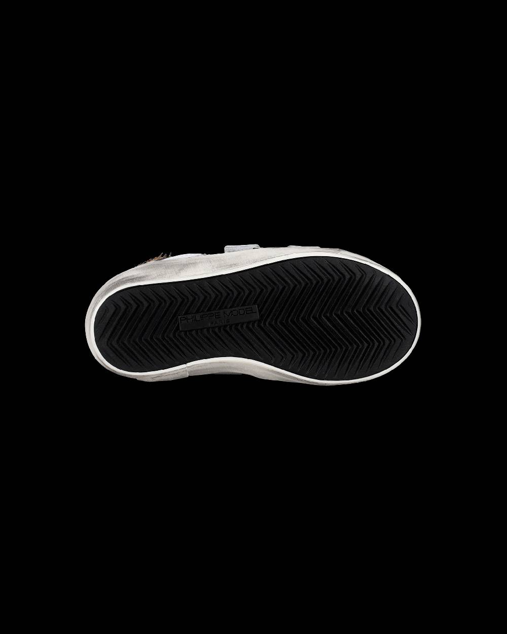 Philippe Model Sneakers Prsx Sportif da Bambini Bianche e Oro in Pelle Promozione Limitata