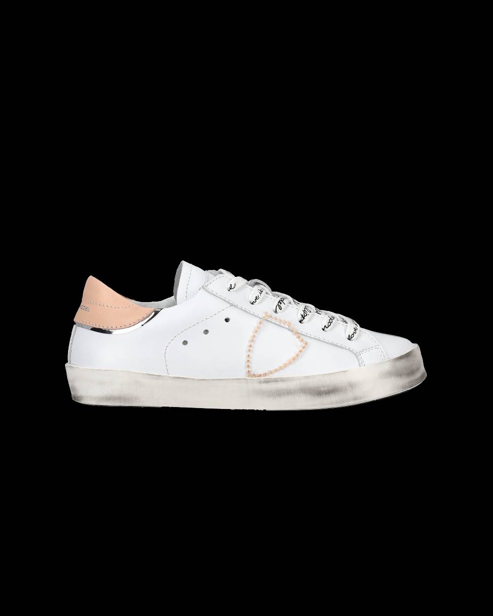 Philippe Model Sneakers Paris da Bambini Nere e Argento in Pelle Novità