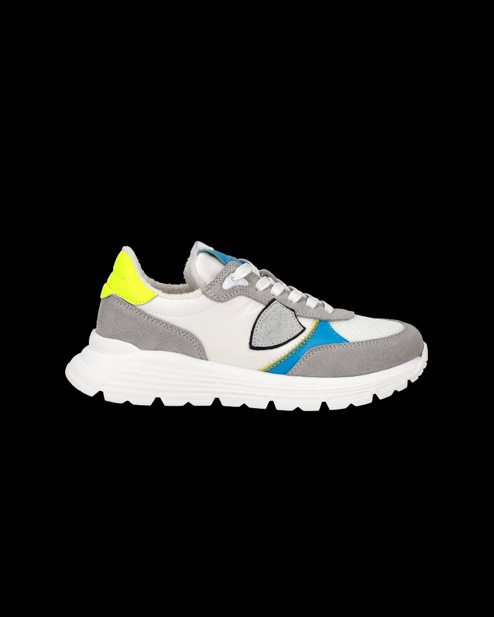 Philippe Model Sneakers Antibes da Bambini Grigie in Pelle Offerta