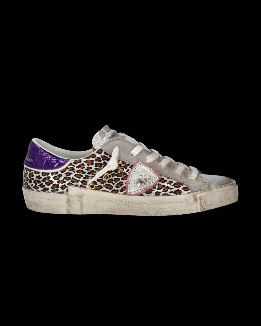 Philippe Model Sneaker Prsx Donna, Argento e Viola Vendita Economica
