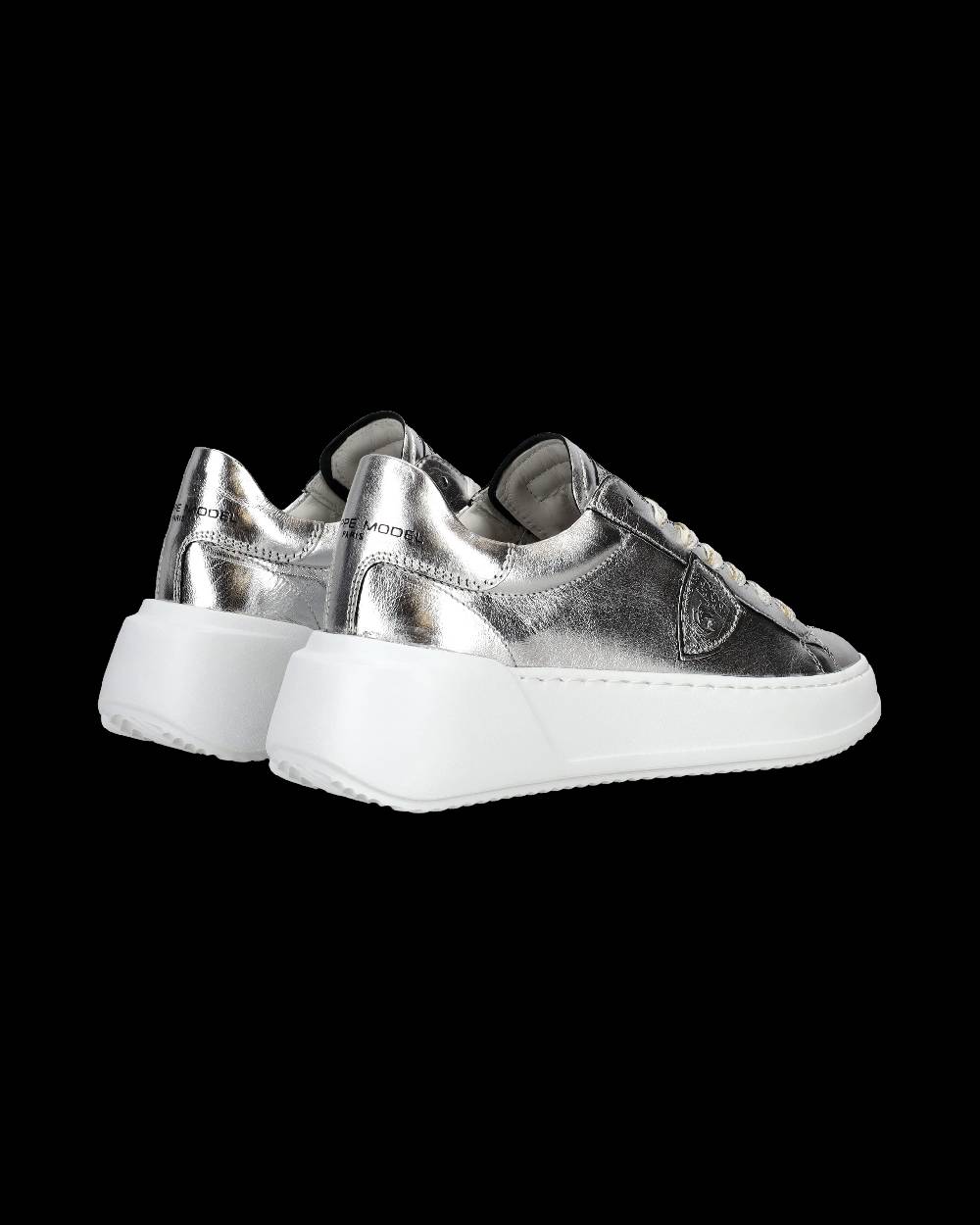 Philippe Model Sneaker bassa Tres Temple donna - argento Offerta