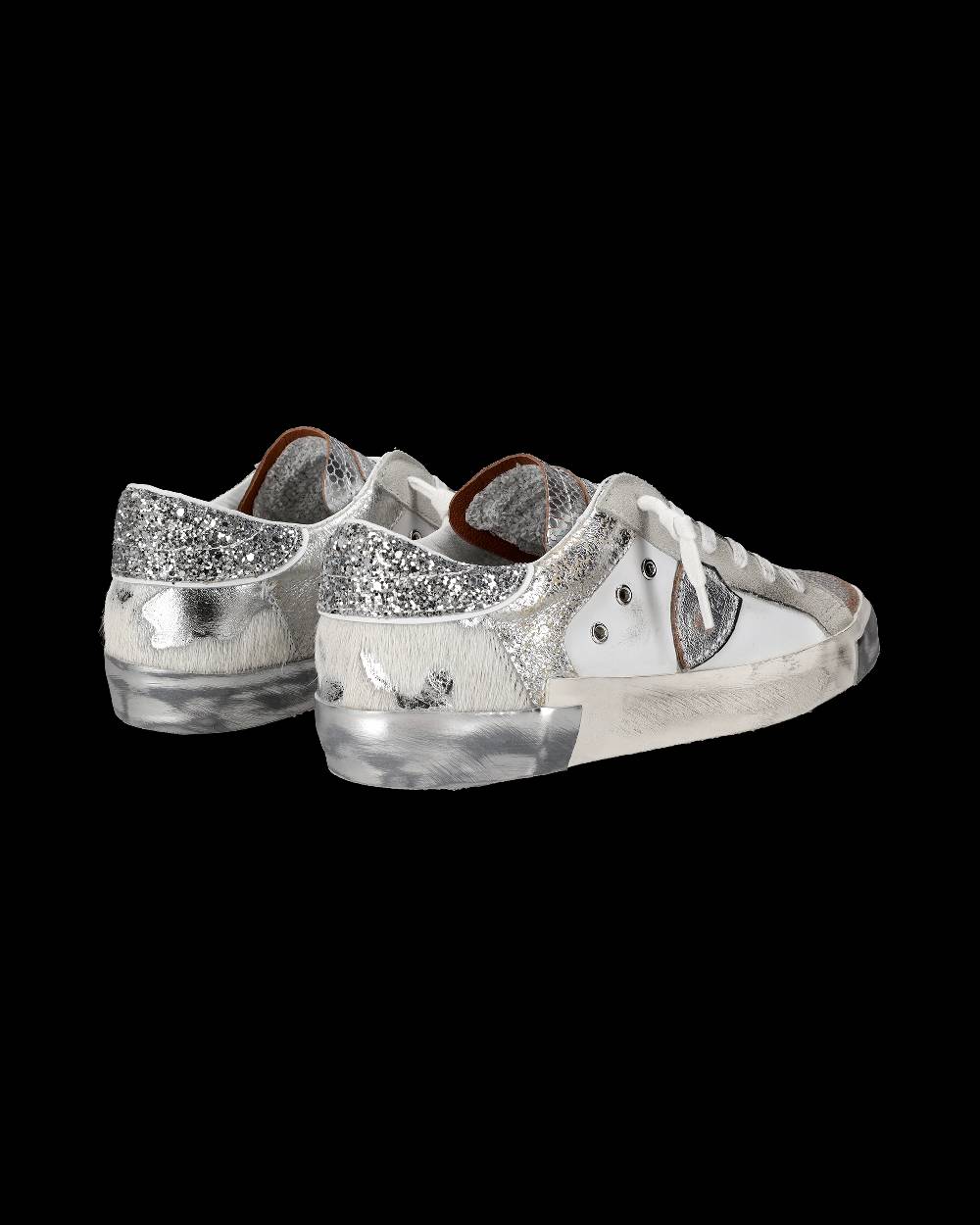 Philippe Model Sneaker bassa PRSX donna - bianco e argento Online