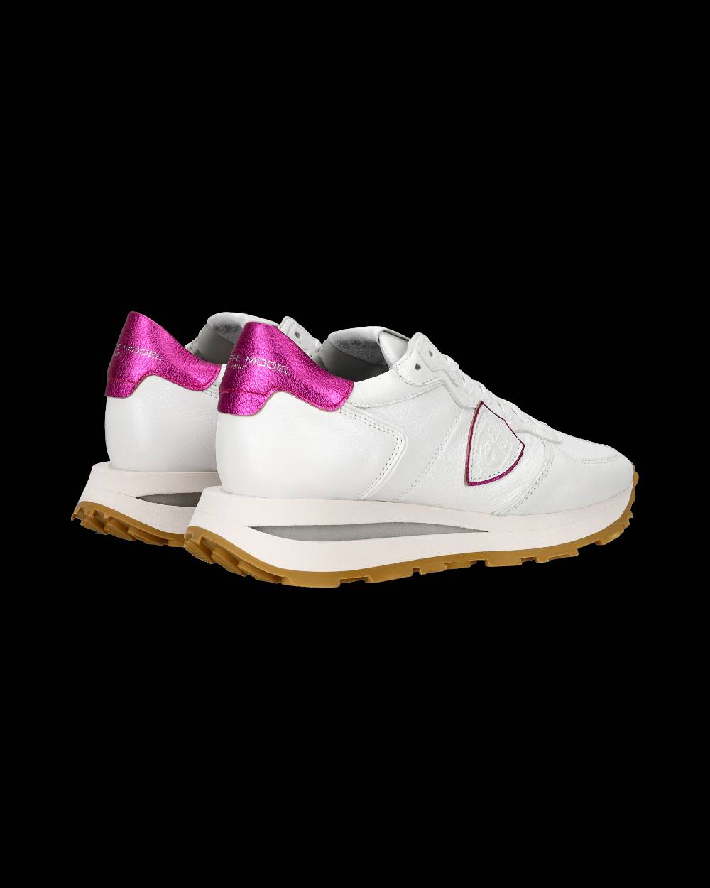 Philippe Model Sneaker basse Tropez Haute donna - bianco e fucsia Hotsell