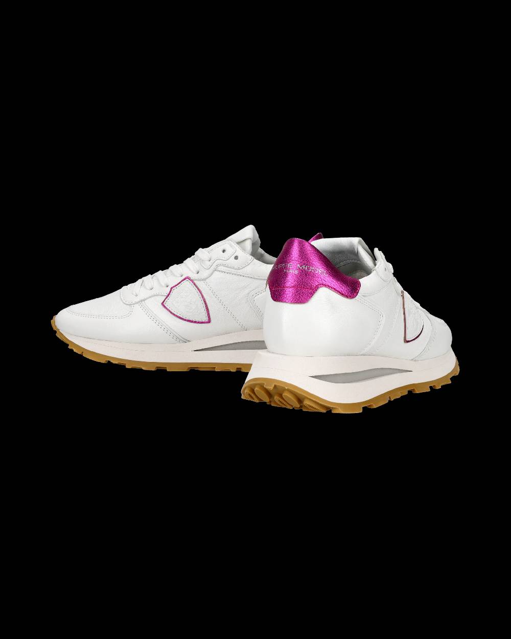 Philippe Model Sneaker basse Tropez Haute donna - bianco e fucsia Hotsell