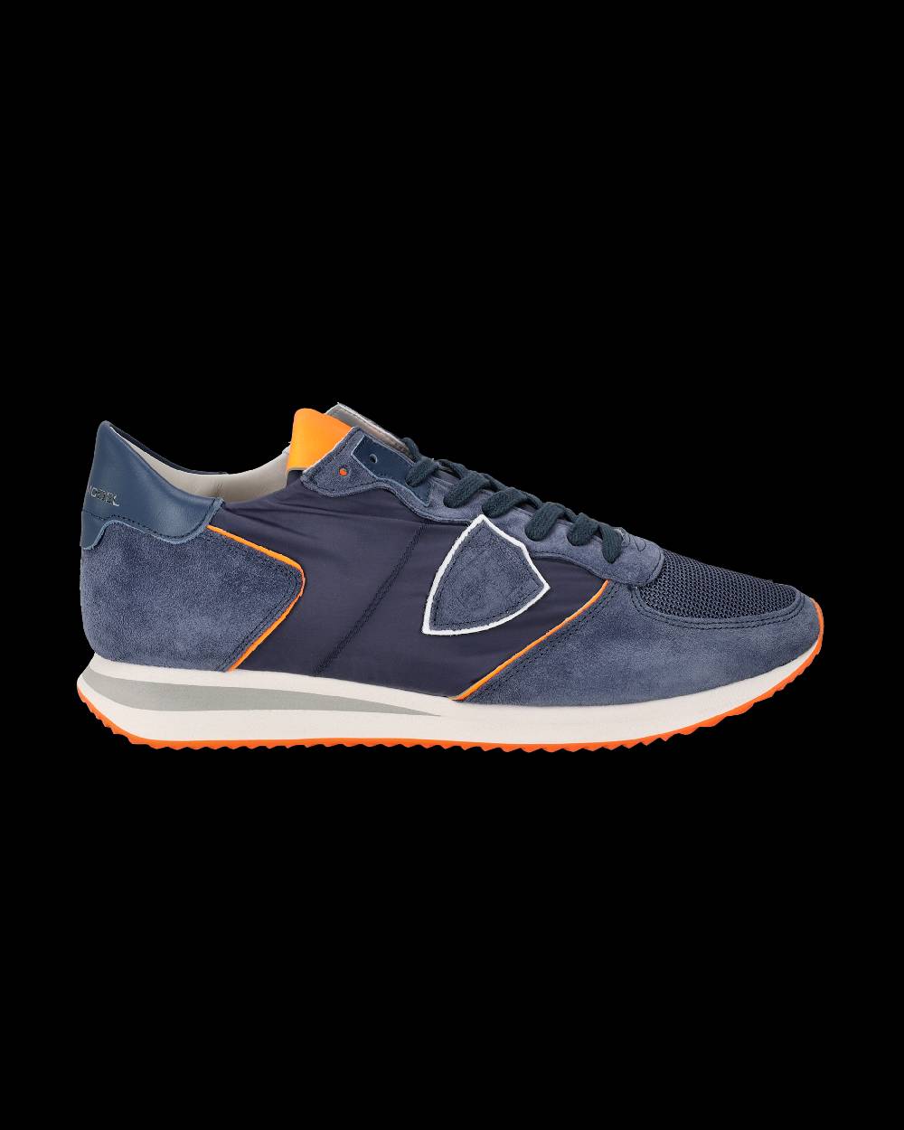 Philippe Model Sneakers Trpx da Uomo Blu e Arancioni in Tessuto Tecnico Italia