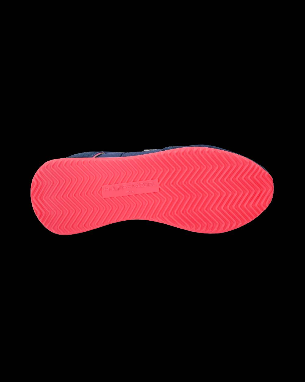 Philippe Model Sneakers Trpx da Donna Blu e Fucsia in Tessuto Tecnico Nuovo