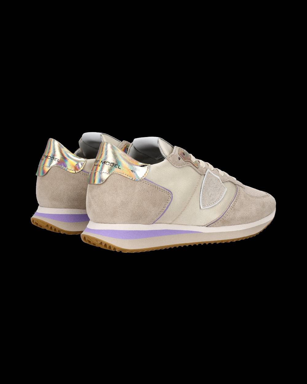 Philippe Model Sneaker bassa Trpx donna - beige e violetto Promozione