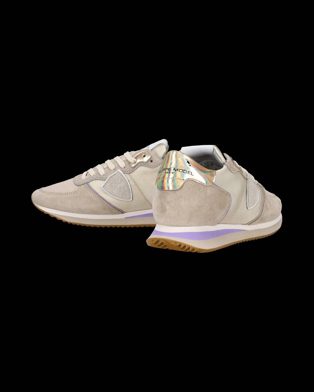 Philippe Model Sneaker bassa Trpx donna - beige e violetto Promozione