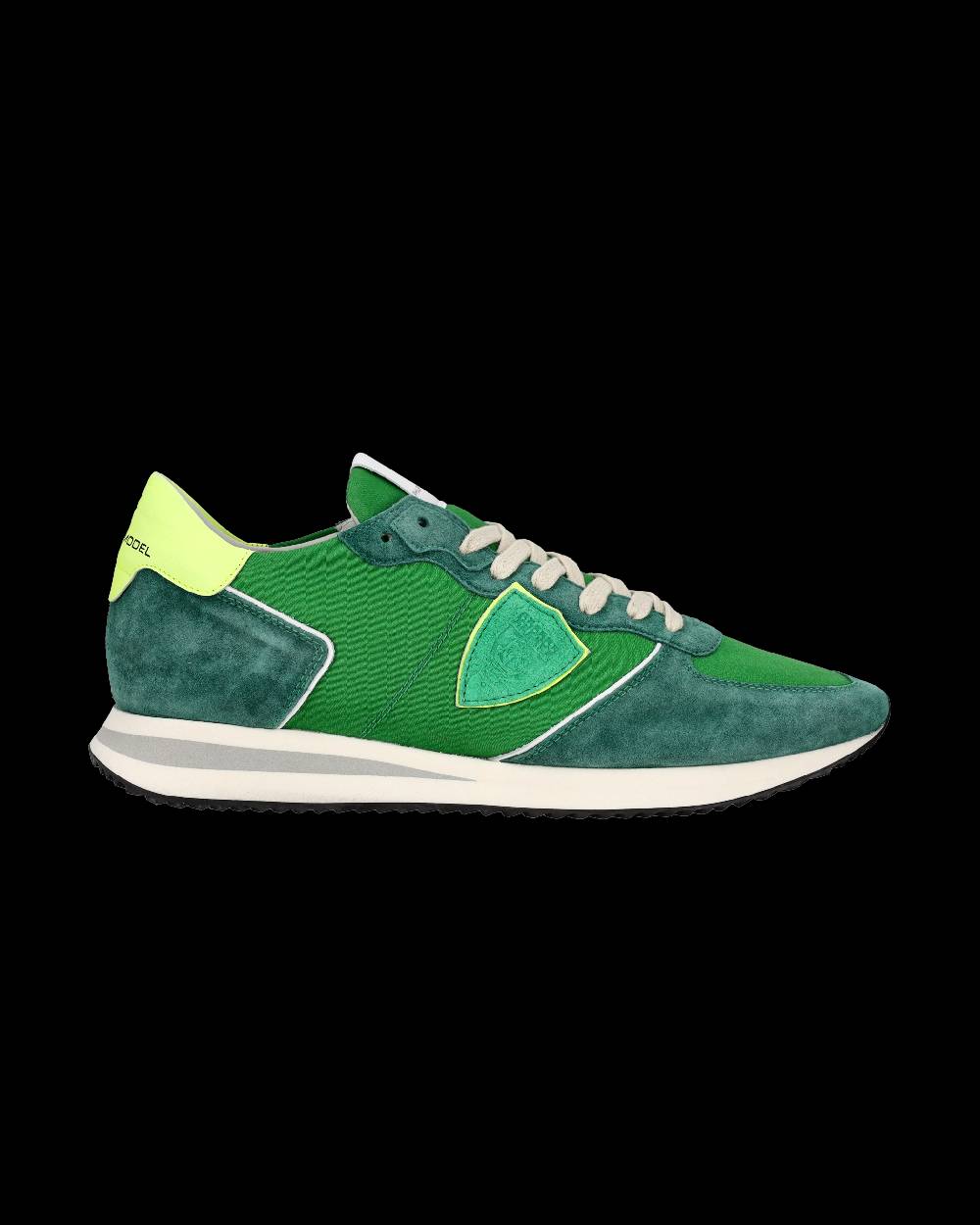 Philippe Model Sneaker bassa Trpx uomo - verde Pezzi Unici