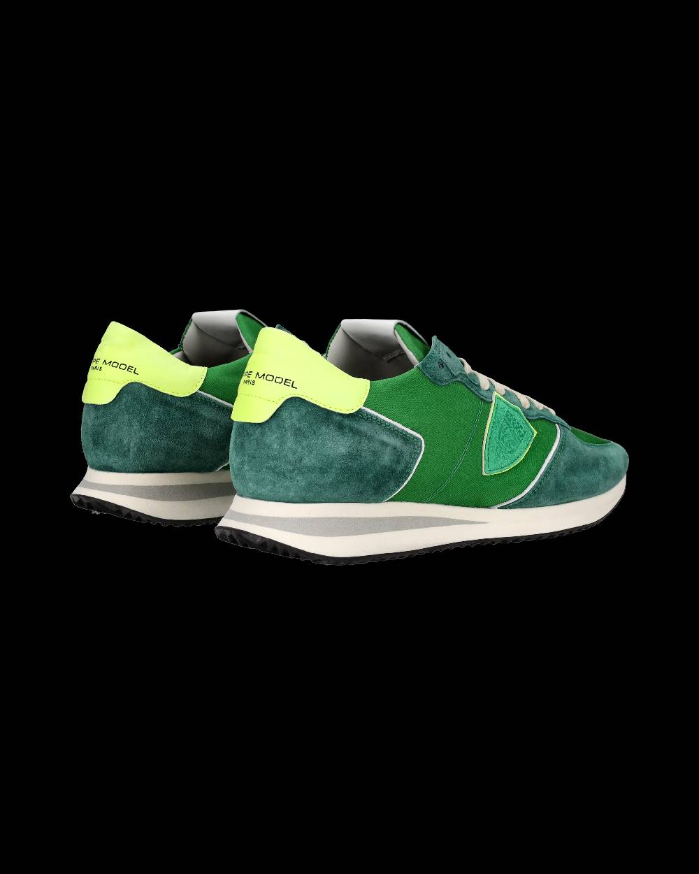 Philippe Model Sneaker bassa Trpx uomo - verde Pezzi Unici