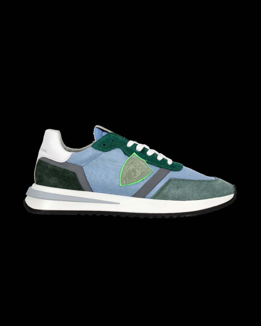 Philippe Model Sneaker bassa Tropez 2.1 uomo - verde e azzurro Soddisfazione Garantita